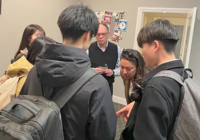 Sunnyvale Downtown Associationとの意見交換、自分たちのアイデアを英語で伝えました