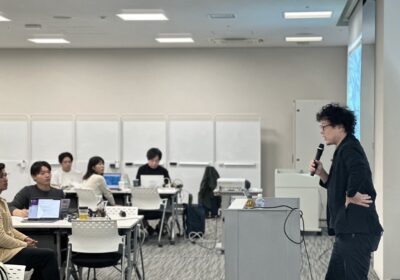 田仲さんの講義の様子