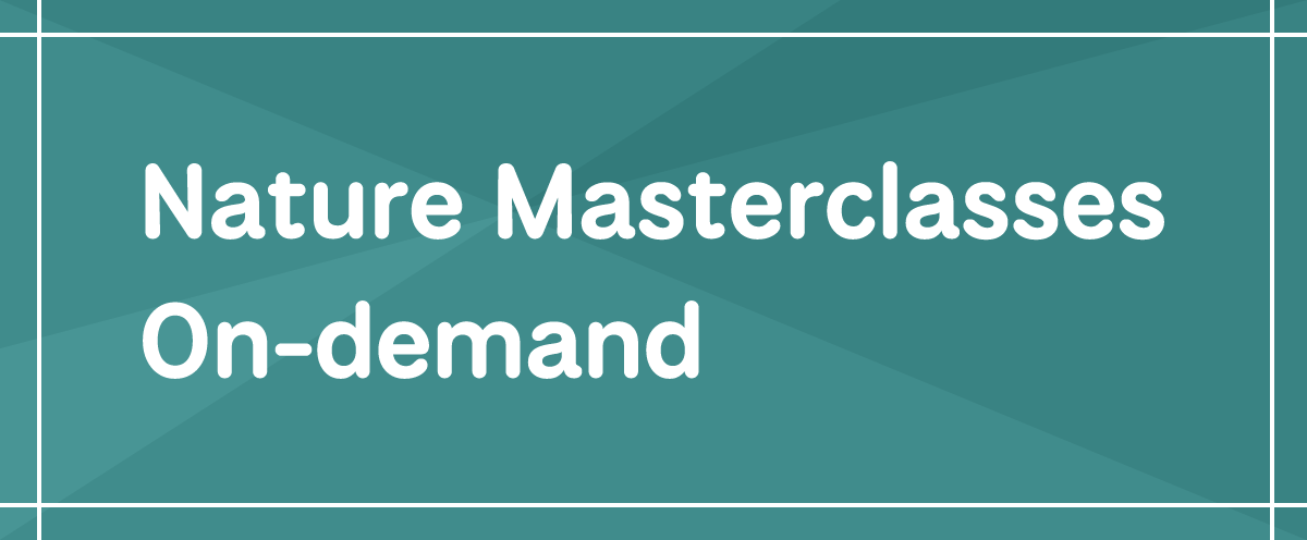 Nature Masterclasses On-demandページリンクボタン